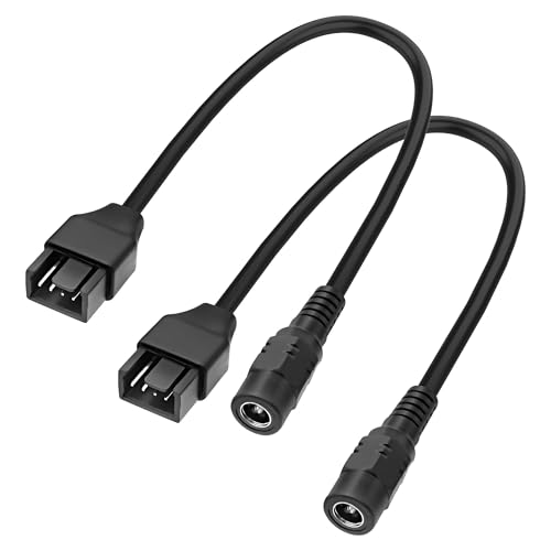 XMSJSIY 12V DC 5.5mm*2.1mm weiblich zu 4 Pin männlichen PWM Fan PC Kühler Fan Power Adapter Verlängerungskabel für Computer Fall -20CM/7.8INCH 2PCS XMSJSIY 12V DC 5.5mm*2.1mm weiblich zu 4 Pin männlichen PWM Fan PC Kühler Fan Power Adapter Verlängerungskabel für Computer Fall -20CM/7.8INCH 2PCS von XMSJSIY