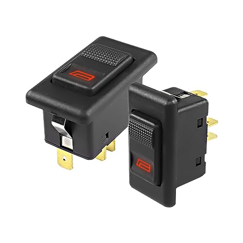 XMSJSIY 2 PCS 5 Pins Auto Fenster Schalter DC 12V/24V 20A Universal Up Down Fenster Elektrische Schalter für Power Fenster Regler Control Button für Auto Motorrad Boot XMSJSIY 2 PCS 5 Pins Auto Fenster Schalter DC 12V/24V 20A Universal Up Down Fenster Elektrische Schalter für Power Fenster Regler Control Button für Auto Motorrad Boot von XMSJSIY