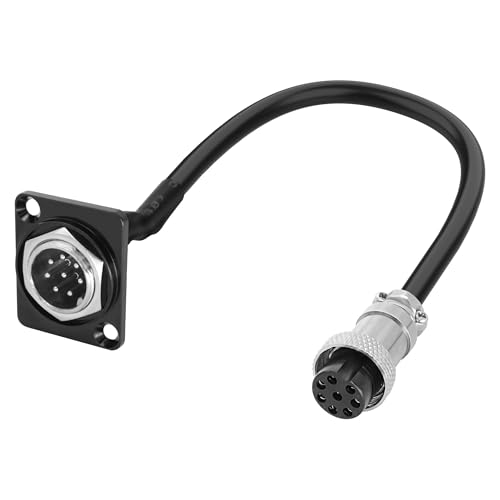 XMSJSIY GX16 8-Pin Stecker auf Buchse Adapter Stecker Kabel D-Typ Panel Mount GX16 8Pin Sockel Luftfahrt Stecker Luftfahrt Elektrokabel für Hochgeschwindigkeitsschiene, Schiffe - 20cm/7.8inch XMSJSIY GX16 8-Pin Stecker auf Buchse Adapter Stecker Kabel D-Typ Panel Mount GX16 8Pin Sockel Luftfahrt Stecker Luftfahrt Elektrokabel für Hochgeschwindigkeitsschiene, Schiffe - 20cm/7.8inch von XMSJSIY