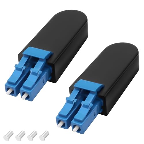XMSJSIY LC/UPC LWL Tester Loopback Stecker Duplex Singlemode LC 9/125 Tester Connector Standard LWL Circuitors Signal Test LC Adapter für Testanwendung - 2PCS XMSJSIY LC/UPC LWL Tester Loopback Stecker Duplex Singlemode LC 9/125 Tester Connector Standard LWL Circuitors Signal Test LC Adapter für Testanwendung - 2PCS von XMSJSIY