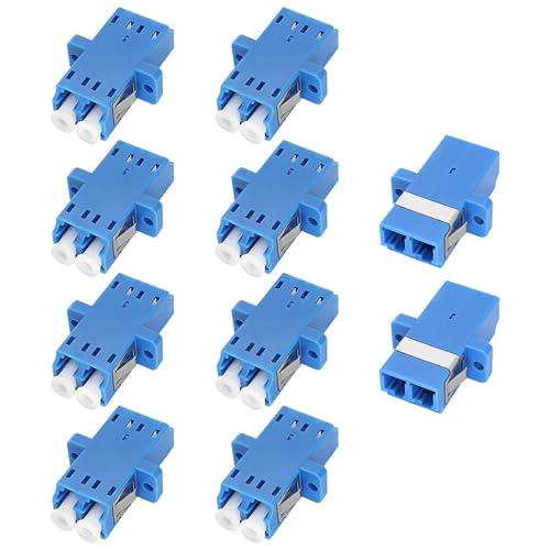 XMSJSIY LC-LC LWL Stecker Koppler LC Weiblich zu LC Weiblich Adapter Duplex LC/UPC Koppler LWL Stecker Erweitern für Netzwerk Internet - 10 PCS XMSJSIY LC-LC LWL Stecker Koppler LC Weiblich zu LC Weiblich Adapter Duplex LC/UPC Koppler LWL Stecker Erweitern für Netzwerk Internet - 10 PCS von XMSJSIY