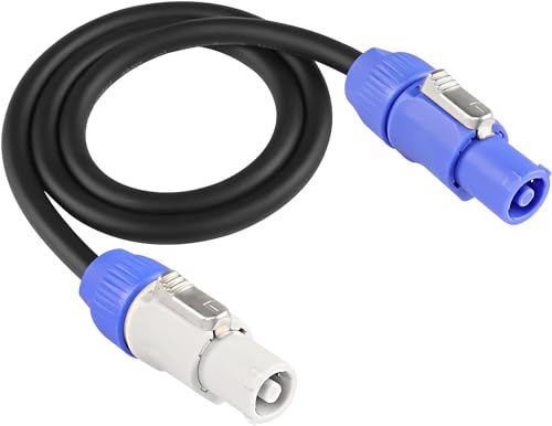XMSJSIY PowerCon-Stromkabel AC PowerCon-Eingang zu PowerCon-Ausgang 12AWG 3-Pin-Stromverlängerungskabel für LED-Schirmstrahl-bewegliches Kopflicht, Bühnenlicht-Leistung 1M XMSJSIY PowerCon-Stromkabel AC PowerCon-Eingang zu PowerCon-Ausgang 12AWG 3-Pin-Stromverlängerungskabel für LED-Schirmstrahl-bewegliches Kopflicht, Bühnenlicht-Leistung 1M von XMSJSIY