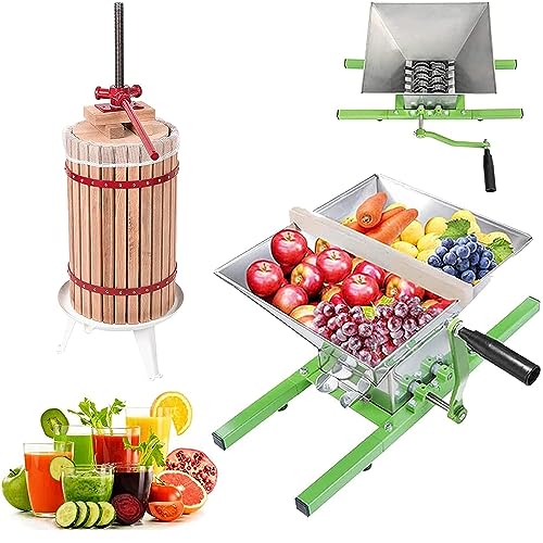 XMTECH 30L Obstpresse Weinpresse Saftpresse Mechanisch mit Pressentuch + 7L Obstmühle Traubenmühle Apfelpresse mit Handkurbel XMTECH 30L Obstpresse Weinpresse Saftpresse Mechanisch mit Pressentuch + 7L Obstmühle Traubenmühle Apfelpresse mit Handkurbel von XMTECH