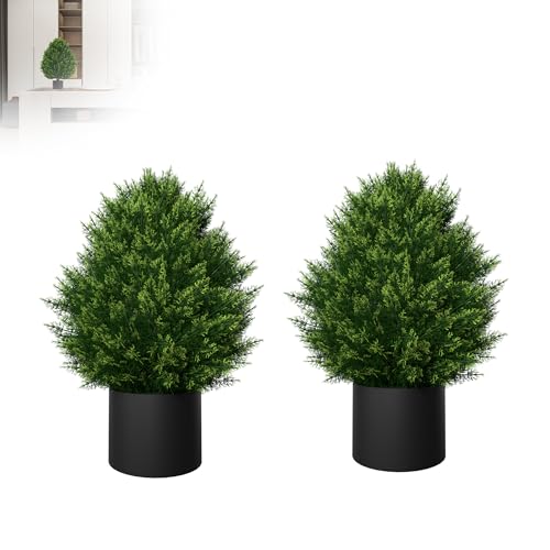 XMTECH Künstliche Pflanzen – Mini-Künstliche Zypresse im Topf, 60 cm Hoch, UV-beständig, Immergrün & Pflegeleicht, Dekopflanzen & Kunstpflanzen für Garten, Balkon, Wohnzimmer, Büro, 2er-Set XMTECH Künstliche Pflanzen – Mini-Künstliche Zypresse im Topf, 60 cm Hoch, UV-beständig, Immergrün & Pflegeleicht, Dekopflanzen & Kunstpflanzen für Garten, Balkon, Wohnzimmer, Büro, 2er-Set von XMTECH