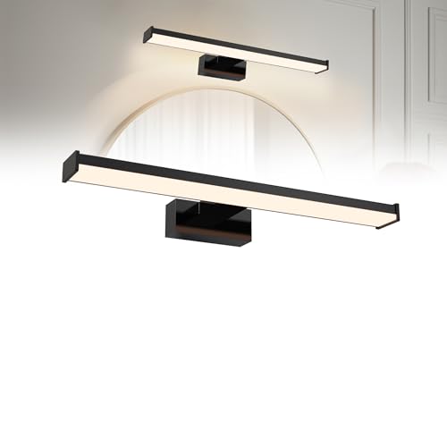 XMTECH LED Spiegelleuchte Bad 40cm 10W Warmweiß 3000K IP44 Wasserdicht Badezimmer Wandlampe Aluminium Plastik Spiegelbeleuchtung Flimmerfrei Drehbar 180° XMTECH LED Spiegelleuchte Bad 40cm 10W Warmweiß 3000K IP44 Wasserdicht Badezimmer Wandlampe Aluminium Plastik Spiegelbeleuchtung Flimmerfrei Drehbar 180° von XMTECH