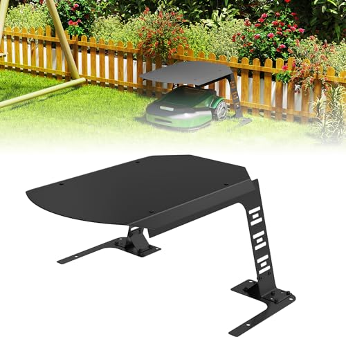 XMTECH Mähroboter Garage Dach Carport Überdachung, 77 x 94 x 36 cm, Garage für Mähroboter Rasenmäher Automower Garten Witterungsbeständig, Schwarz XMTECH Mähroboter Garage Dach Carport Überdachung, 77 x 94 x 36 cm, Garage für Mähroboter Rasenmäher Automower Garten Witterungsbeständig, Schwarz von XMTECH