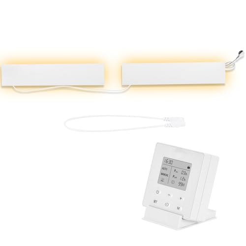 Infrarot Anti Schimmel Heizung – Schimmelentferner ohne Chemie mit Smart Timer – Alternative zu Schimmelspray – Für Wand & Bad – Bekämpft Schimmel am Ursprung - Xnature XN-IC60 2er-SET Infrarot Anti Schimmel Heizung – Schimmelentferner ohne Chemie mit Smart Timer – Alternative zu Schimmelspray – Für Wand & Bad – Bekämpft Schimmel am Ursprung - Xnature XN-IC60 2er-SET von XNATURE