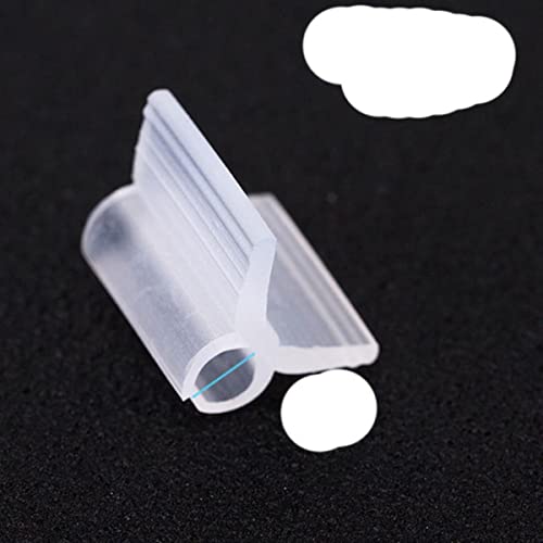 XNAUMAR 100 Stück Veredelungsclips Veredelungsclips Gartenpflanzenklemme Unterstützung Gemüse Aubergine Erdbeere Tomate Rebenstiele Fix Grow-wie abgebildet, 4 mm, Frankreich von XNAUMAR