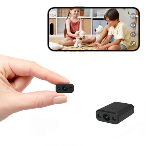 XNJ Mini Kamera, 4K HD WLAN Überwachungskamera mit Nachtsicht, Remote Viewing für Sicherheit mit APP, mit Nachtsicht, Bewegungserkennung XNJ Mini Kamera, 4K HD WLAN Überwachungskamera mit Nachtsicht, Remote Viewing für Sicherheit mit APP, mit Nachtsicht, Bewegungserkennung von XNJ