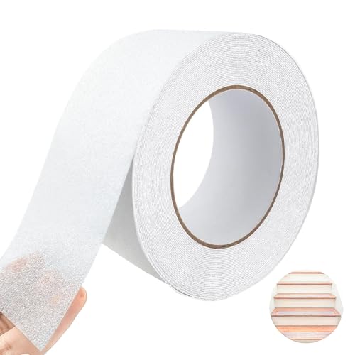 XNJIHWA Rutschfeste Klebeband Selbstklebend Treppenstufen Matten Transparent Antirutschmatte für Treppen,Küche,Zimmer,Toilette,5cmx10m XNJIHWA Rutschfeste Klebeband Selbstklebend Treppenstufen Matten Transparent Antirutschmatte für Treppen,Küche,Zimmer,Toilette,5cmx10m von XNJIHWA