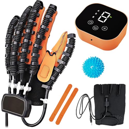 XNKLPY Hand Funktion Rehabilitation Roboter Handschuhe, Hemiplegie Hand-Therapie-Handschuh, Einstellbare Finger Reha Trainer für Arthritis Physiotherapie Hände Schlaganfall Handschuh Left L XNKLPY Hand Funktion Rehabilitation Roboter Handschuhe, Hemiplegie Hand-Therapie-Handschuh, Einstellbare Finger Reha Trainer für Arthritis Physiotherapie Hände Schlaganfall Handschuh Left L von XNKLPY