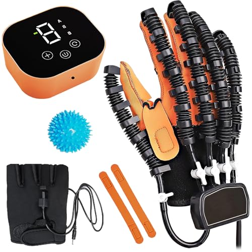 XNKLPY Hand Funktion Rehabilitation Roboter Handschuhe, Hemiplegie Hand-Therapie-Handschuh, Einstellbare Finger Reha Trainer für Arthritis Physiotherapie Hände Schlaganfall Handschuh Right M XNKLPY Hand Funktion Rehabilitation Roboter Handschuhe, Hemiplegie Hand-Therapie-Handschuh, Einstellbare Finger Reha Trainer für Arthritis Physiotherapie Hände Schlaganfall Handschuh Right M von XNKLPY