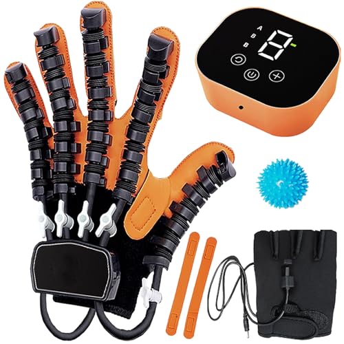 XNKLPY Hand Trainingsgerät Reha Roboter Handschuhe Physiotherapie Arthrose Handschuhe Schlaganfall Hilfsmittel Reha Orthese für Handverletzung Beuge und Dehnungsstörung Left L XNKLPY Hand Trainingsgerät Reha Roboter Handschuhe Physiotherapie Arthrose Handschuhe Schlaganfall Hilfsmittel Reha Orthese für Handverletzung Beuge und Dehnungsstörung Left L von XNKLPY