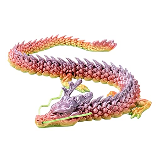 XNSHUN Chinesischer Drache Natur Aquarium Deko, Alten Drachen Figur Desktop Dekor Für Süßwasser Aquarium Und Terrarium, Chinesische Feng Shui Drache Statue Für Einzigartige Aquascapes,Home Dekoration von XNSHUN