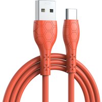 Kabel zu Laden und Datenübertragen 1m USB Typ A zu USB Typ C  2,4A von XO