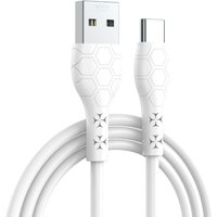 Kabel zu Laden und Datenübertragen 1m USB Typ A zu USB Typ C  2,4A von XO