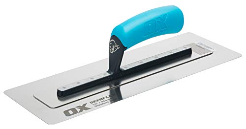 OX Pro Semi Flex Stainless Steel Trowel 14in / 355 x 125 mm von OX Tools