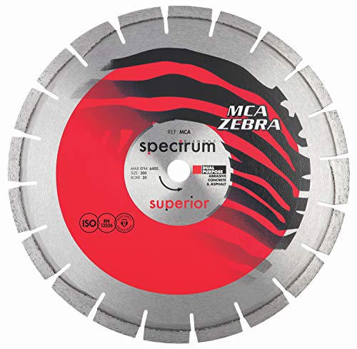 Spectrum Superior Zebra Dia Blade - Abrasive - 300/20mm von OX Tools