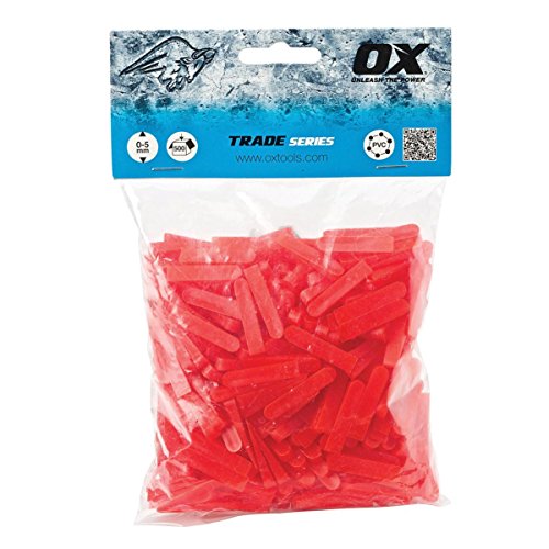 OX Trade Wedge Shaped Tile Spacers -5mm (500 pcs) von OX Tools