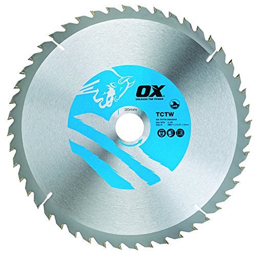 OX Wood Cutting Circular Saw Blade 260/30mm, 48 Teeth ATB von OX Tools