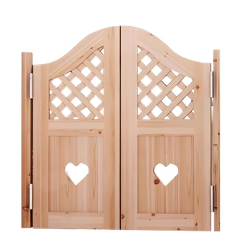 Holz Schwingende Saloontüren mit Scharnieren – Halbhohe Tür für Haus, Küche, Laden, Eingang, Pub, Terrasse/Außenbereich​(60x80cm(23.6x31.5in)) von XOBRJQZ