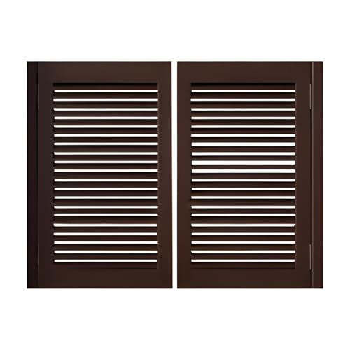 Innen Schwingtür aus Holz, Halbhohe Pendeltür mit Metall-Scharnieren als Bartür & Raumtrenner für Bar, Veranda, Treppe, Schlafzimmer, Eingang(90x90cm(35.4x35.4in)) von XOBRJQZ