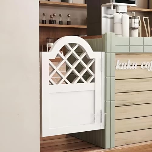Moderne Schwingtür Innentür Kiefernholz mit Scharnieren, Automatischer Schließfunktion Beidseitige Theken-Schwingtür für Küche, Treppenabgang & Durchgänge​(50x80cm(19.7x31.5in)) von XOBRJQZ