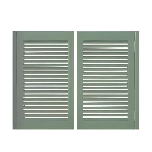 Saloontüren​ Schwingtür, Automatischer Schließfunktion Lamellen ​Trenntür​ Retro 2-Wege für ​Küche, Bar, Eingang, Flur, Schlafzimmer(140x100cm(55.1x39.4in)) von XOBRJQZ