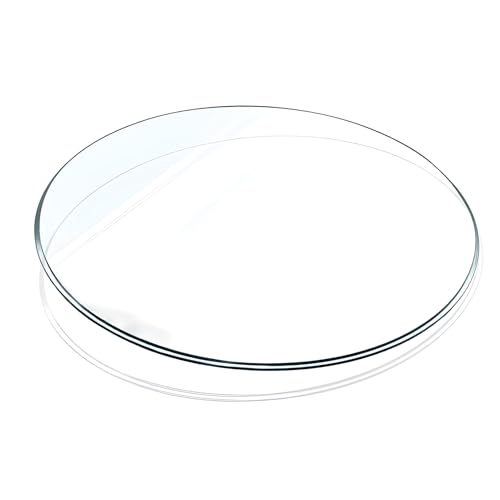 XOBRJQZ Runde Glas Tischplatte- 8 Mm Dickes Gehärtetes Klarglas, Ersatz-Tischschutz, Flache Polierte Kante(680mm(27In)) von XOBRJQZ