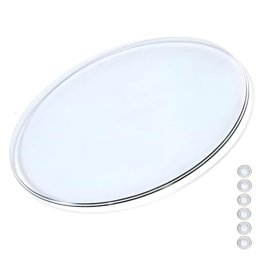 XOBRJQZ Runde Glas Tischplatte - 8 Mm Dickes Klare Gehärtetes Glas - Flache Polierte Kante(40cm) von XOBRJQZ