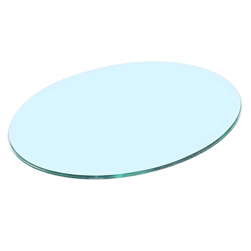XOBRJQZ Runde Glas-tischplatte für Esstisch, Klare, 8mm Dick - Gehärtetes Glas, Esstisch, Couchtisch, Schreibtisch(1000mm(40In)) von XOBRJQZ