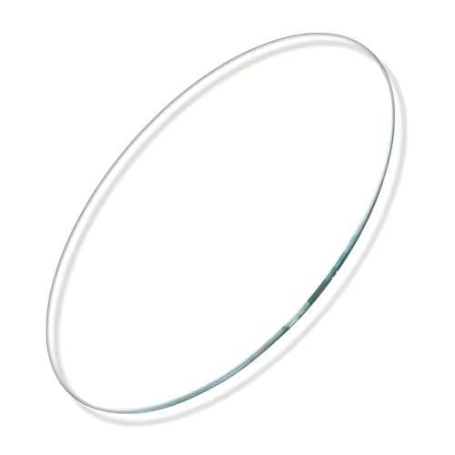 XOBRJQZ Runde Glasplatte, Tischplatte Aus Glas - Gehärtetem Glas - 8 Mm Dicke Glasoberfläche, Mehrzweckersatz Für ESS- Und Küchen- Und Terrassentisch(60cm) von XOBRJQZ