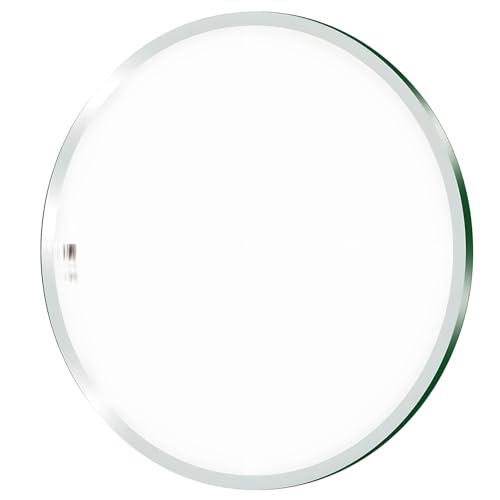 XOBRJQZ Runde Platte aus Gehärtetem Glas, 8 Mm Dickes Glas, Mehrzweck für Couchtisch, Schreibtisch, Mesa(380mm(15In)) von XOBRJQZ