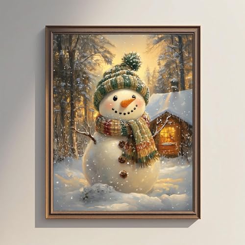XOCUUI Weihnachtliche Wandkunst, Schneemann-Dekor, Frohe Weihnachten, Poster, Leinwand, Winterbild, Wanddekoration, niedlicher Schneemann, Gemälde, Weihnachts-Kunstdrucke, Weihnachtsfeiertag, Wand für XOCUUI Weihnachtliche Wandkunst, Schneemann-Dekor, Frohe Weihnachten, Poster, Leinwand, Winterbild, Wanddekoration, niedlicher Schneemann, Gemälde, Weihnachts-Kunstdrucke, Weihnachtsfeiertag, Wand für von XOCUUI
