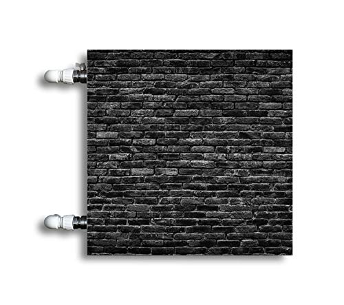 XOF Magnet Heizkörperabdeckung, Heizkörperverkleidung - Schwarze Wand von XOF