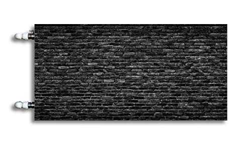 XOF Magnet Heizkörperabdeckung, Heizkörperverkleidung - Schwarze Wand von XOF