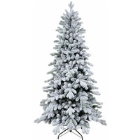 Verschneiter Weihnachtsbaum 'Cervino' aus pvc und pe Real Touch Effect + Flocking -210 cm Verschneiter Weihnachtsbaum 'Cervino' aus pvc und pe Real Touch Effect + Flocking -210 cm von XONE
