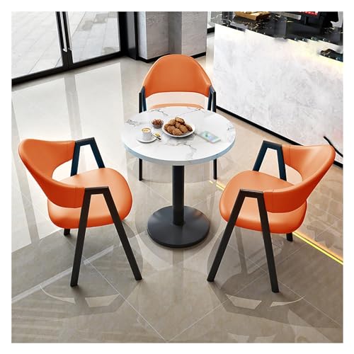Office Reception Room Club Table,Reception in Table Business,Coffee Table and Chair Set,Tables and Chairs for Reception,Office Conference Tables,Round Dining Table with 3 Chairs,for Dining Room, von XONJEMU