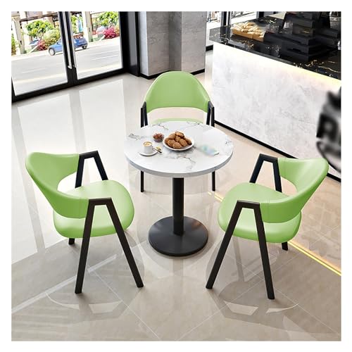 Office Reception Room Club Table,Reception in Table Business,Coffee Table and Chair Set,Tables and Chairs for Reception,Office Conference Tables,Round Dining Table with 3 Chairs,for Dining Room, von XONJEMU