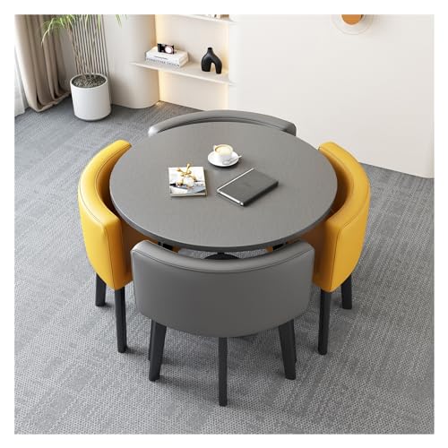 Reception Table and Chair Combination,1 Table 4 Chairs,Coffee Table and Chair Set,Small Conference Room Tables,Negotiation Table,Space Saving Furniture Office Conference Tables Office Reception Reception Table and Chair Combination,1 Table 4 Chairs,Coffee Table and Chair Set,Small Conference Room Tables,Negotiation Table,Space Saving Furniture Office Conference Tables Office Reception von XONJEMU