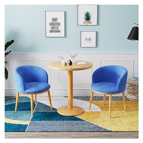 XONJEMU Coffee Table and Chair Set,Office Reception Room Club Table,Reception Table and Chair Combination,Negotiation Table,Meeting Table with Chairs,Round Dining Table with 2 Chairs Set,Round Tables von XONJEMU