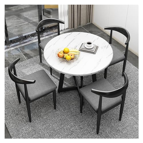 XONJEMU Dining Room Group Kitchen Table Set,Dining Table Set for 4 People,Conference Table,Leisure Coffee Table Set,Negotiating Table,Kitchen Table and Chairs for 4,Reception Room,for Dining Room, XONJEMU Dining Room Group Kitchen Table Set,Dining Table Set for 4 People,Conference Table,Leisure Coffee Table Set,Negotiating Table,Kitchen Table and Chairs for 4,Reception Room,for Dining Room, von XONJEMU