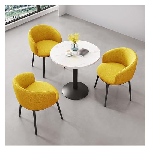 XONJEMU Office Reception Room Club Table,Business Table and Chair Combination,Coffee Table and Chair Set,Meeting Table,Small Round Tables,Negotiating Table,Sales Office,Shops,Meetings,Kitchen von XONJEMU