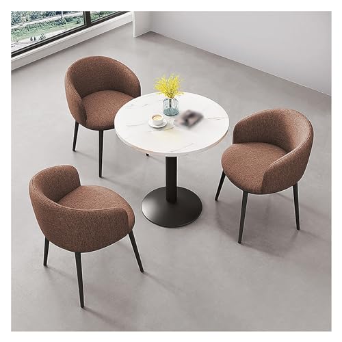 XONJEMU Office Reception Room Club Table,Business Table and Chair Combination,Coffee Table and Chair Set,Meeting Table,Small Round Tables,Negotiation Table,Sales Office,Shops,Meetings,Kitchen von XONJEMU