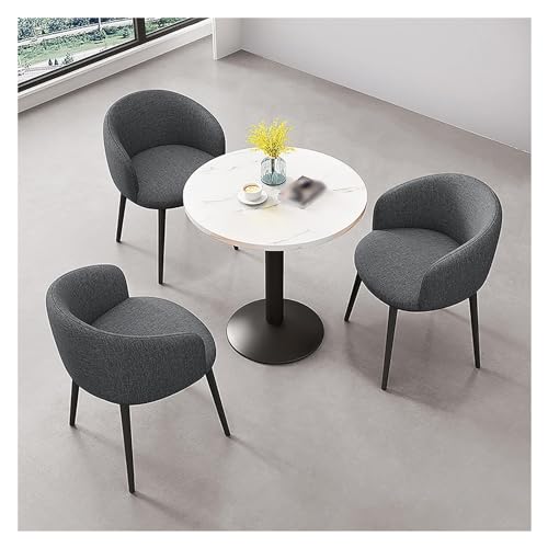 XONJEMU Office Reception Room Club Table,Business Table and Chair Combination,Coffee Table and Chair Set,Meeting Table,Small Round Tables,Negotiation Table,Sales Office,Shops,Meetings,Kitchen von XONJEMU