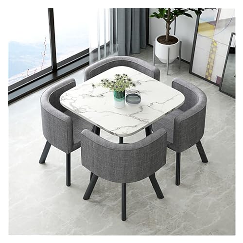 XONJEMU Office Reception Room Club Table,Dining Table Set,Coffee Table and Chair Set,Negotiation Table,Meeting Table with Chairs,Office Conference Tables,Reception Table and Chair Combination,Shops, von XONJEMU