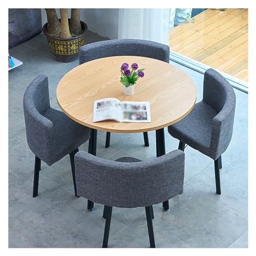 XONJEMU Office Reception Room Club Table,Dining Table Set,Coffee Table and Chair Set,Negotiation Table,Meeting Table with Chairs,Office Conference Tables,Reception Table and Chair Combination,Shops, von XONJEMU