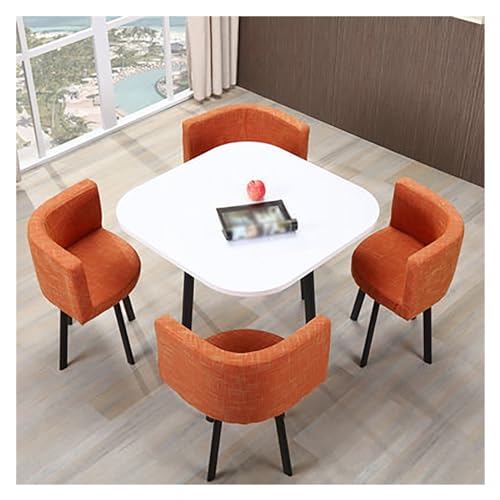 XONJEMU Office Reception Room Club Table,Dining Table Set,Coffee Table and Chair Set,Negotiation Table,Meeting Table with Chairs,Office Conference Tables,Reception Table and Chair Combination,Shops, von XONJEMU