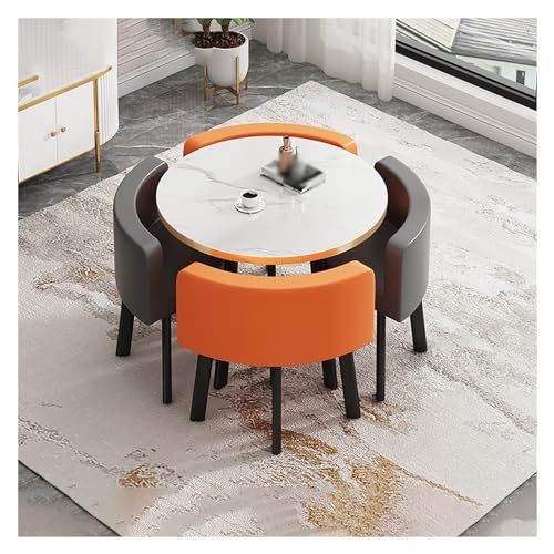 XONJEMU Office Reception Room Club Table,Round Dining Table Set,Reception Table and Chair Combination,Meeting Table,Meeting Table with Chairs,Negotiation Table,Table and Four Chairs,Room,Kitchen von XONJEMU