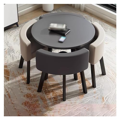 XONJEMU Office Reception Room Club Table,Round Dining Table Set,Reception Table and Chair Combination,Meeting Table,Meeting Table with Chairs,Negotiation Table,Table and Four Chairs,Room,Kitchen von XONJEMU